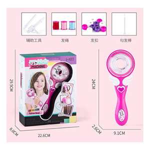 اسباب بازی لوازم آرایشی دستگاه بافت مو کوچک با نخ رنگی BRAIDED HAIR MACHINE _اکسسوری